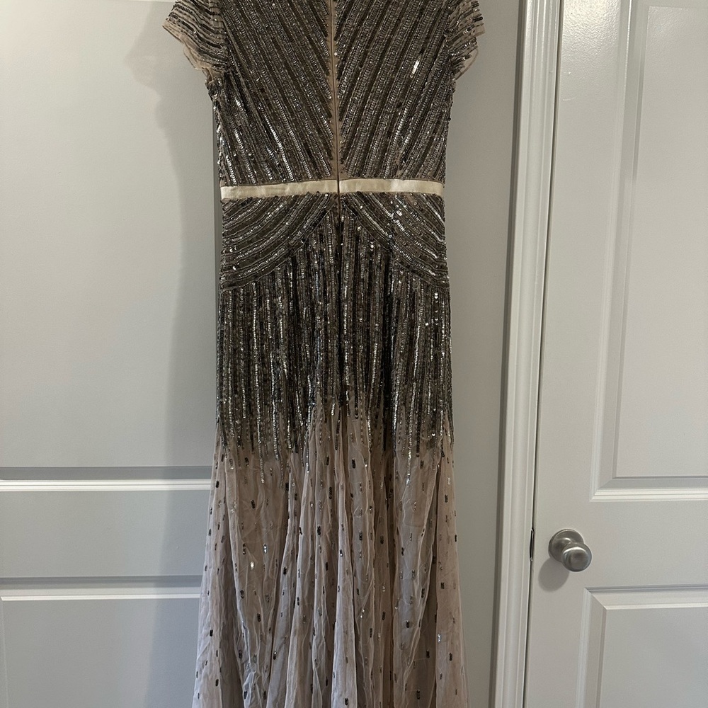 Adrianna Papell Sequin Evening Gown